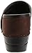 Sanita Women's Professional Oil Closed Leather Clog