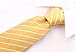 Scott Allan Collection Classic Yellow Tie | Yellow and White Striped necktie Ties | Gift Ideas Dad | Carbtas para hombre elegantes amarillo | Gold Ties