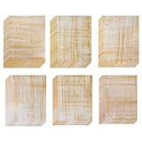 48-Sheet Stationery Paper - 6 Ancient Egyptian Printed Papyrus Antique Designs, Double Sided Prints, Perfect for Printing, Copying, Crafting, Tickets, Certificate, Invitations, 8.5 x 11 Inches