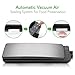 NutriChef Updated Version Vacuum Sealer | Automatic Vacuum Air Sealing System For Food Preservation w/ Starter Kit | Compact Design | Lab Tested | Dry & Moist Food Mode, Stainless Steel