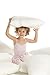 Little Dreamers Toddler Pillow with Case, White