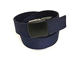 American Made Nylon Blend Military Style Belt, One Size Fits All Detachable Buckle Trekker by Thomas Bates