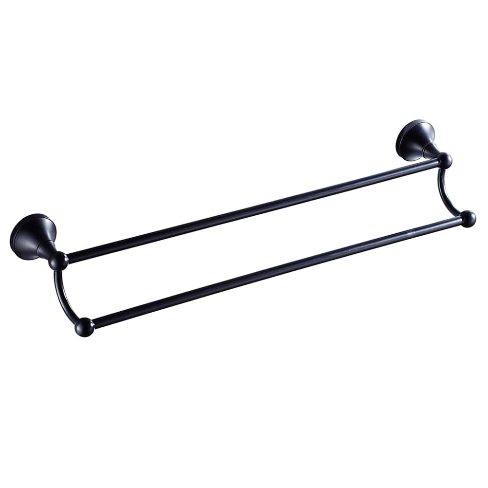 DOITOOL Towel Bar, Towel Rails, Towel Holder with 2 Towel Bars, Bathroom Towel Rall Towel Rack, 55CM