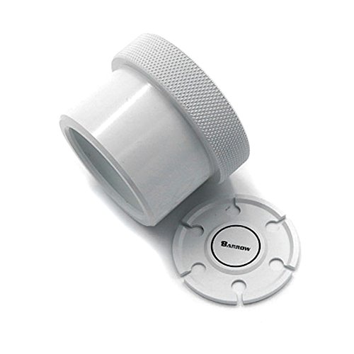 Barrow D5 Gehäuse Aluminium - weiß