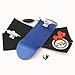 Peoples Republic 32mm Blue Complete Wooden Fingerboard w Nuts Trucks - Basic Bearing Wheels