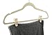 Finnhomy Heavy Duty 50 Pack Clothes Hangers with 10 Sturdy Multiple Use Finger Clips, Durable Slim-Line Velvet Hangers, Beige