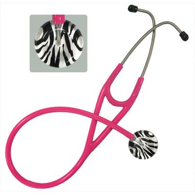 Adult Stethoscope Head Design: Dark Green Camouflage