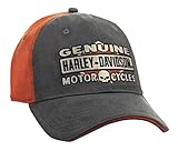 Harley-Davidson Men's Genuine Willie G Skull Colorblocked Baseball Cap BCC18054