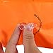 Wowelife Arm Floaties for Kids, Inflatable Swim Arm Bands Floater Sleeves Swimming Rings Tube Armlets for Kids and Toddlers(Orange)