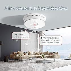 SITERWELL Smoke Detector Carbon Monoxide Detector
