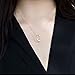 Meow Star Sterling Silver Moon Cat Necklace Cat Pendant Charm Necklaces for Women 14K Gold Plated (matte)
