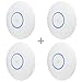 Ubiquiti Networks UAP-AC-PRO-E Access Point (No PoE Included In Box) 4-Pack Bundle