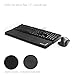 Grifiti Fat Wrist Pad 17 Smooth Skin Surface is a 4 X 17 X 0.75 Inch Wrist Rest for Standard Keyboards, Full Length Mechanical Keyboards