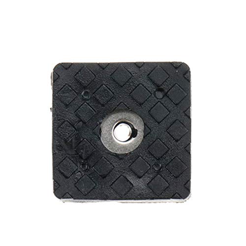 Rannb Rubber Feet Square Shape Black NonSlip Rubber Furniture Floor