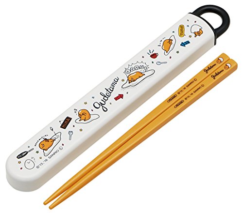 Skater Sanrio Gudetama Chopsticks w/ Case 16.5cm ABS2AM from Japan