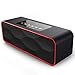 Portable Travel Wireless Bluetooth Speaker,XPLUS Stereo Strong Enhanced Bass Speaker,FM Radio,MP3 Player,Hands-Free Calling Built-In Mic,AUX Line-In Works with iPhone,iPad,Samsung and More(Black)