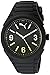 PUMA Unisex PU103592010 Gummy fading black yellow Analog Display Watch