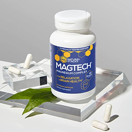 Natural Stacks MagTech Magnesium Supplement Magtein Magnesium L