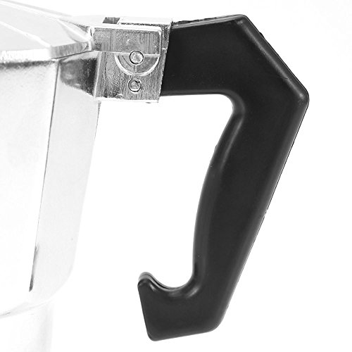 image for fosa 3/6/9/12 Cups Aluminum Italian Type Moka Pot Espresso Coffee Make