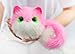 Pomsies 1882 Pinky Plush Interactive Toys, One Size, Pink/White