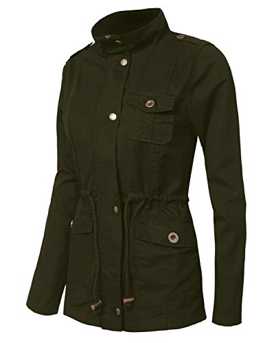 J. LOVNY Womens Military Anorak Jacket in Various Styles