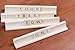 BSIRI Wooden Letter Holder Tiles Rack Set of 4