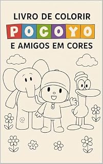 Livro Livro de Colorir - Pocoyo e Amigos em Cores