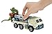 MATCHBOX JURASSIC WORLD DINO TRANSPORTERS DILOPHO-LOADER Vehicle and figure