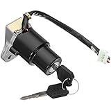 SEMOLTO 3 Pin 4 Wire Ignition Lock Switch & Key for