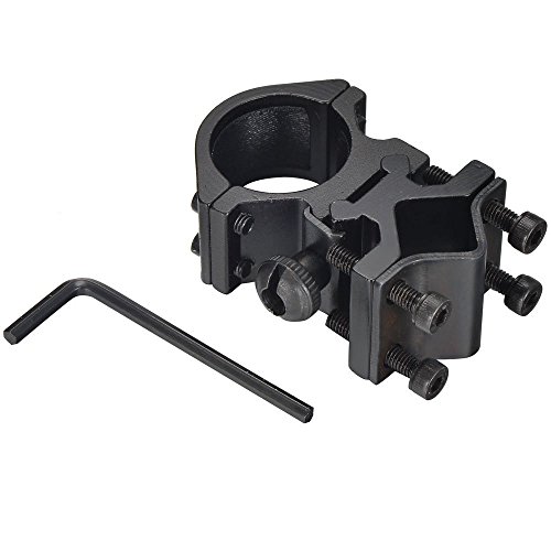 WindFire Waterproof 350 Lumens 250 Yards Green LED Coyote Hog Fox Predator Varmint Hunting Flashlight with Red Light LED Bulb Module Pressure Switch & Barrel Mount & Spare 18650 Battery and Charger - Thumbnail 4