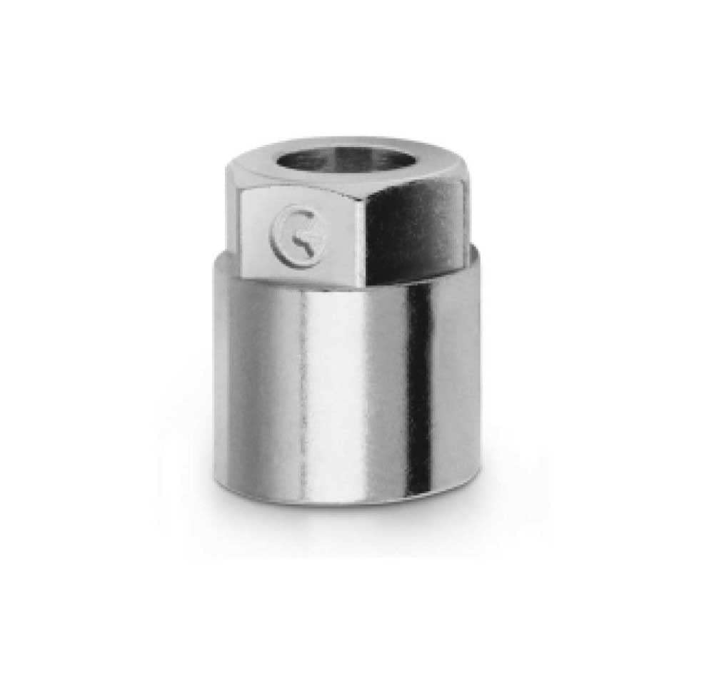 Camozzi 1303 6-1/8 Compression Fitting, Tube Nut, 6 mm, 1"/8" Thread (1 unit)