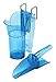 Carlisle FoodService Products SI5000 Polycarbonate Saf-T-Scoop and Guardian System, 6oz to 10oz, for Bar and Beverage Station, Blue