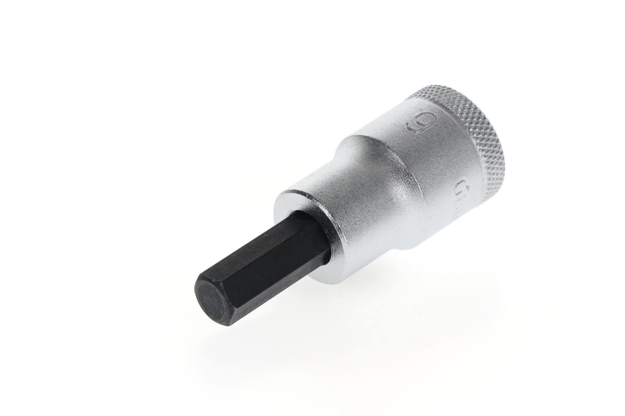 GEDORE Screwdriver bit Socket Allen, AF 9 mm, 1/2" 12.5 mm, Screwdriver bit Socket, Tool, in 19 9