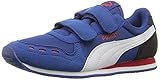 PUMA Kids' Cabana Racer Mesh V PS Chukka, True Blue-Puma White, 11.5 M US Little Kid