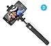 Selfie Stick, Perfectday Foldable Extendable Bluetooth Selfie Stick with Built-in Remote Shutter for iPhone 6s, 6, 6 Plus, 5, 5s, 5c - Black