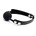 Ball Gag Black Silicone Gag