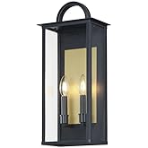Maxim Lighting 30754CLBK Manchester - 2 Light Outdoor Wall Sconce-20 Inches Tall and 9 Inches Wide