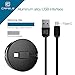 Retractable USB Type C Cable, CAFELE Portable Flexible Charging Data Sync Cable Cord for Samsung Galaxy S8 plus Note 8, Pixel XL, Moto Z Z2, LG G5 G6 V20, Nexus 6P 5X, Black, 3.3ft