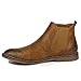 Metrocharm MC124 Men's Formal Dress Casual Ankle Chelsea Boot (10, Tan)