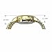 English Talking Watch for Blind People or The Elderly and Visually Impaired People with Alarm of Quartz, Talking Date and time, Golden Color, White Face