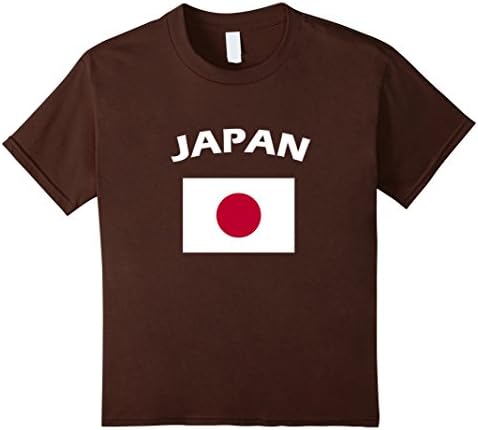 Kids Japan Nippon Japanese National Flag Sports Sumo T-Shirt 8 Brown