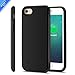iPhone 8 /7 Battery Case(4.7'') Support Lightning Headphone,K-RSEN 3000mAH Ultra Slim External Protective Portable For iPhone 7 /8 (4.7in) Extended Charging Battery Caser [With Audio]--Black