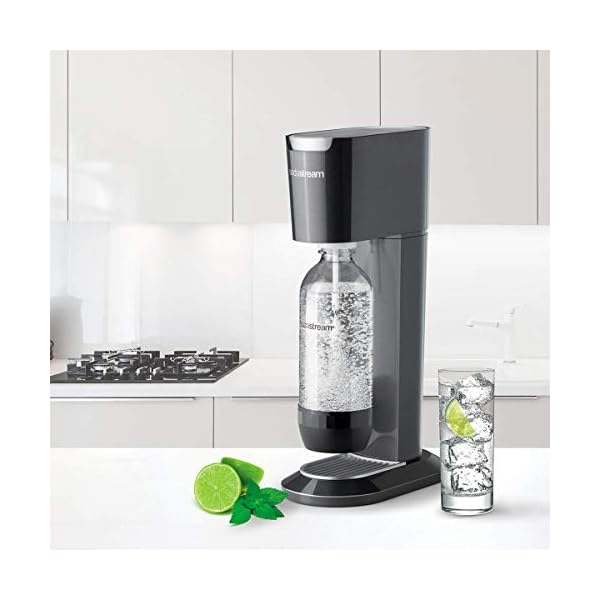 SodaStream Genesis Sparkling Water Maker Machine includes a 1 Litre Reusable BPA Free Water Bottle for Carbonating and…