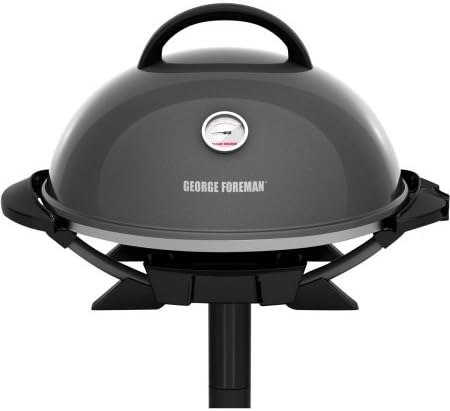review George Foreman PRO Indoor / Outdoor Grill , 240 Sq In, Ceramic Plates, Temp Gauge,