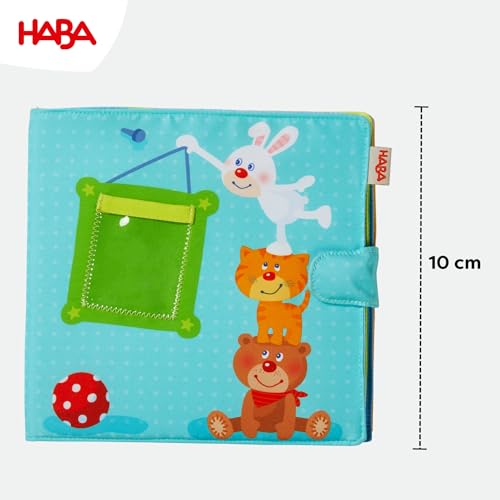 HABA My First Photo Album - Soft Fabric Baby Book, Baby Album Fits (8) 4