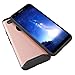 TUDIA DualShield Designed for Google Pixel 3a Case (2019), [Merge] Shockproof Dual Layer Slim Hard PC Soft TPU Protective Case - Rose Gold