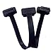 Ultra Low Profile Left or Right Angle OBD II 2 Y Splitter Cable 30cm/12