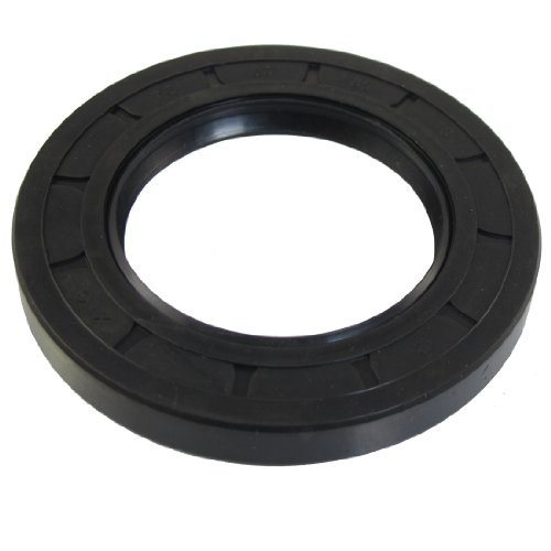uxcell Black Nitrile Rubber Double Lips Oil Shaft Seal TC 50mm x 80mm x 10mm