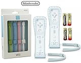 WiiU 5 Strap Color Pack Set and (2) White