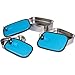 Bambusa Stainless Steel Food Containers Bento Lunch Box, Leak Proof Seal, Healthy, Kids, Adults, Outdoor Picnic Meals, BPA Free, Blue
